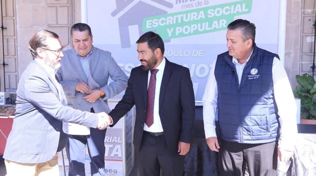 Promueven Congreso y notarios programa de “Escrituración Social y Popular”