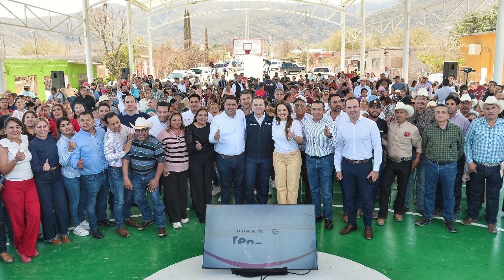 Con Esteban y Homero, estrenan cancha, domo y otras obras en Sapioriz