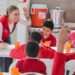 Gracias por cumplir; familias y maestros reconocen apoyo de Marisol y Esteban con comedores escolares