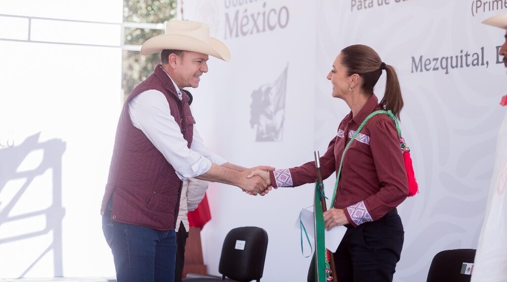Respaldo total del gobernador Esteban Villegas a la Presidenta Claudia Sheinbaum; llama a la unidad nacional ante aranceles de EE.UU.