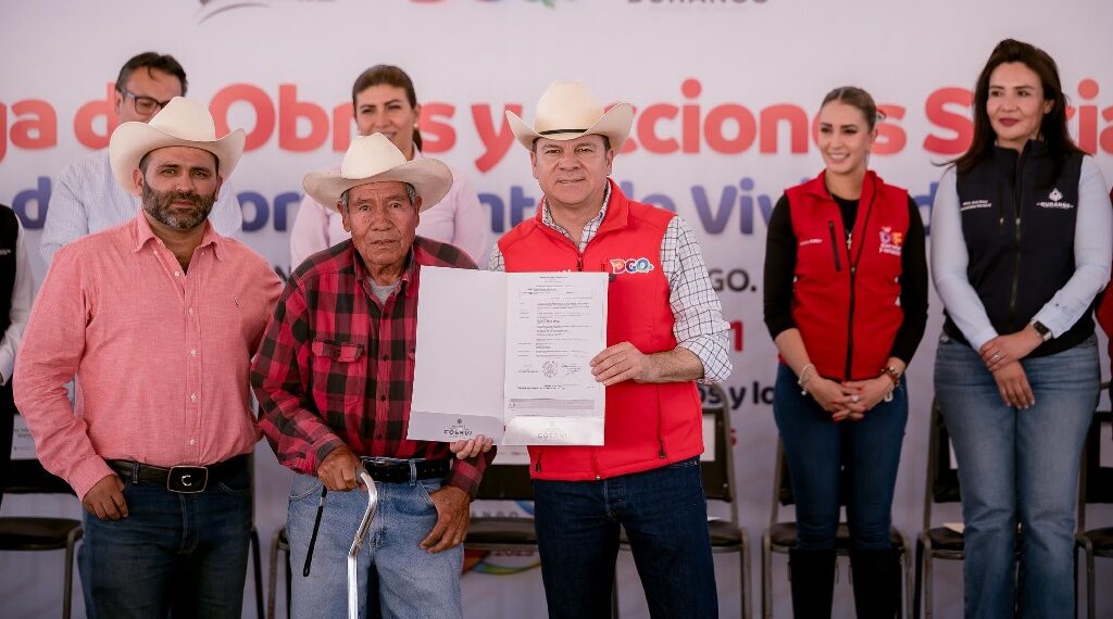 Esteban Villegas impulsa el desarrollo de San Juan del Río con vivienda digna, infraestructura y espacios públicos de calidad