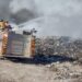 Estiman 200 hectáreas de afectación de por incendio en relleno sanitario de El Salto