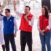 Esteban y Toño supervisan avances del nuevo campo de béisbol del Parque Lineal Ferrocarril, una obra que transformará el deporte y la recreación familiar