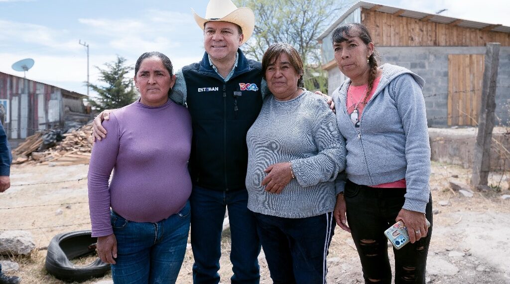 Con el respaldo de Esteban, familias de Pueblo Nuevo tienen certeza jurídica, mejoran sus hogares y su calidad de vida