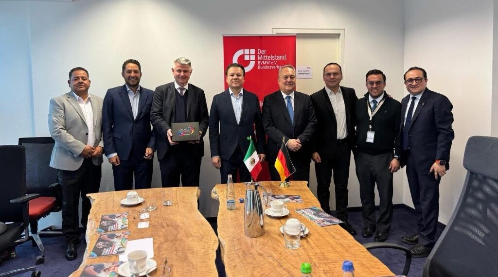 Esteban Villegas fortalece lazos estratégicos con empresas alemanas en Berlín