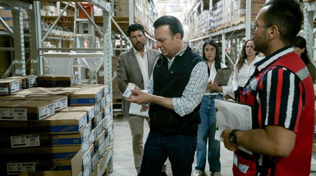 Se garantiza en Durango el abasto de medicamentos del cuadro básico con la distribución de más de 1.6 millones de piezas