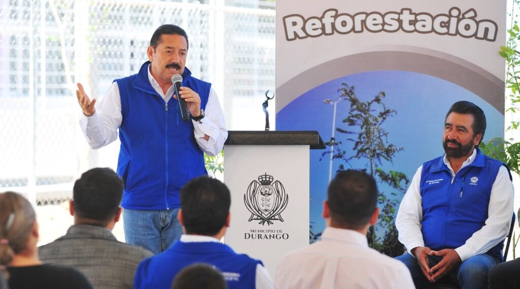 Durango verde y sustentable con reforestación del Municipio