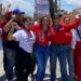 La delegada del PRI, Paola Gárate, recorre casa por casa en apoyo a los candidatos de la alianza “Unidad y Grandeza”