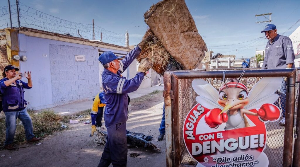 Municipio en acción, va en equipo con prevención del dengue