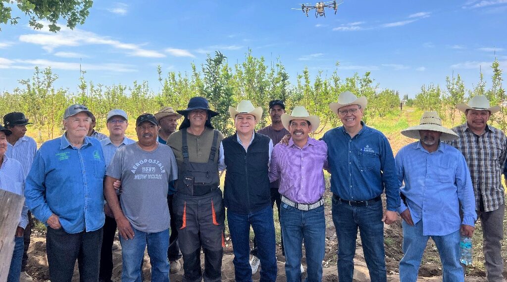 Con drones agrícolas, Esteban Villegas impulsa un campo más moderno y productivo