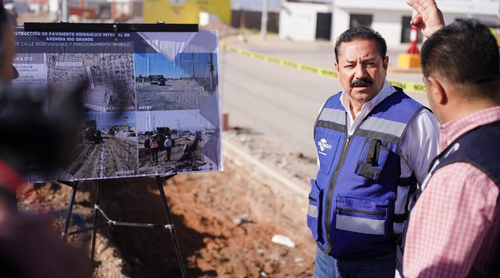 Durango conectado y seguro; avanza la segunda etapa de avenida Río Grande