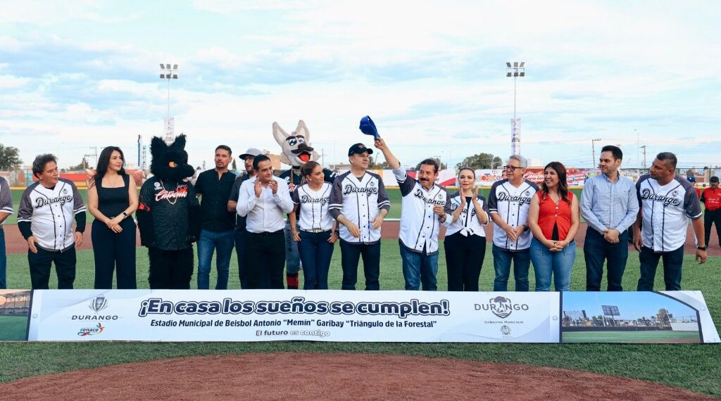 Celebra Durango su historia beisbolera con el nuevo estadio “Memín” Garibay