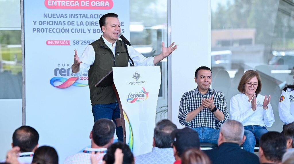 Con nuevas instalaciones, Esteban dignifica y fortalece la labor de Bomberos y Protección Civil en Lerdo