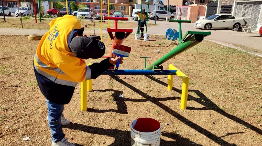 Todos los días reciben mantenimiento 400 áreas verdes por parte del Gobierno Municipal