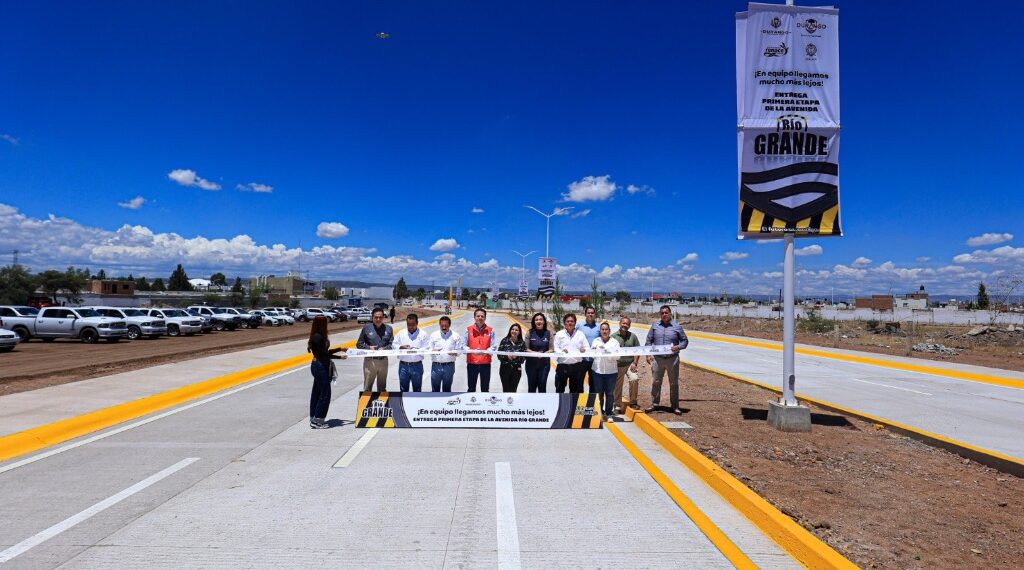 Lo que fue un sueño hoy es realidad: entregan la avenida Río Grande