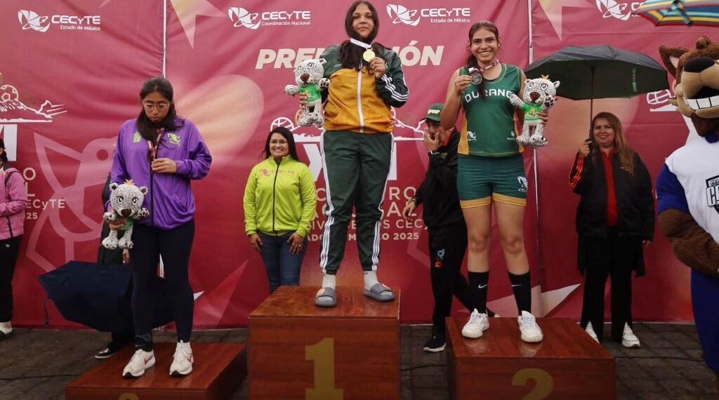Durango arrasa en el XXI Encuentro Nacional Deportivo del CECyTE con 19 medallas