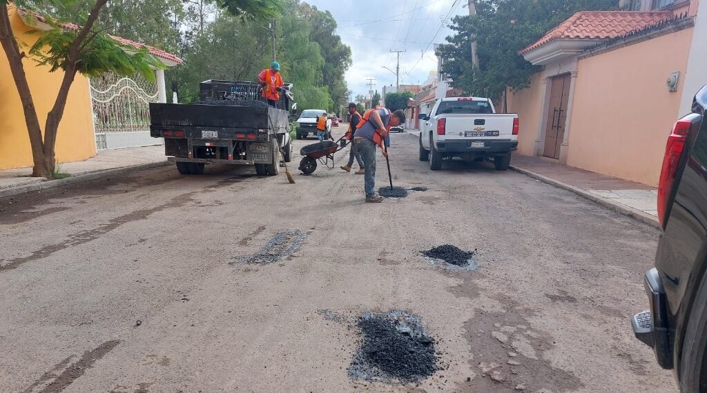 Hay baches, pero menos que en otras temporadas por trabajos que se han realizado