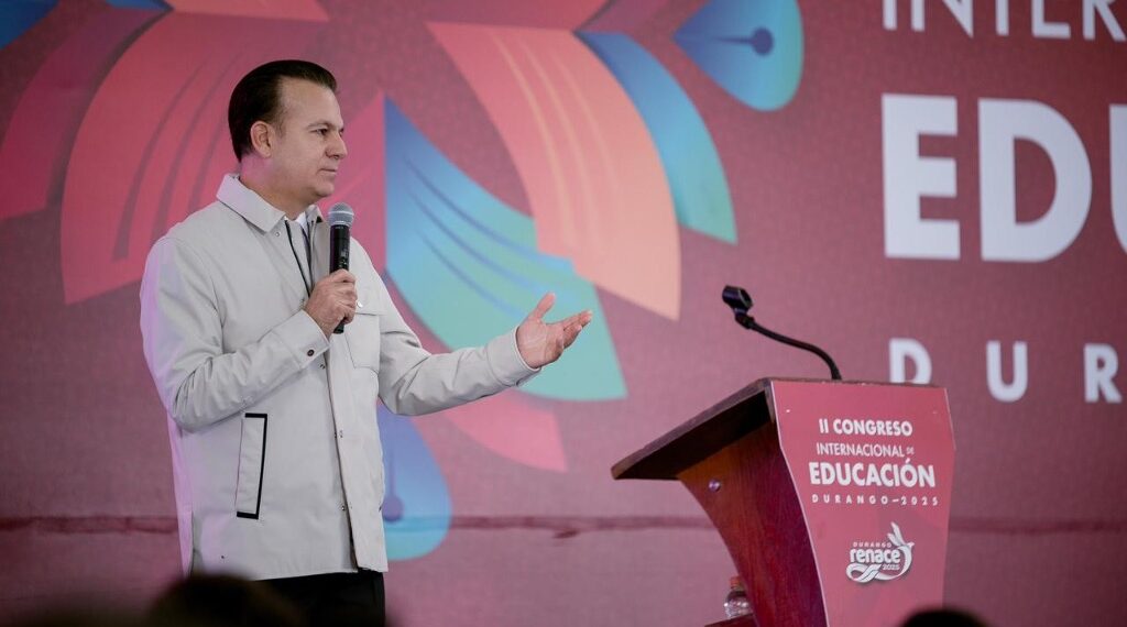 El gobernador Esteban Villegas inaugura el II Congreso Internacional de Educación y consolida a Durango como referente nacional en innovación educativa