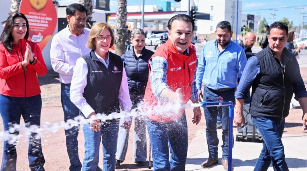 Vecinos del sur de Durango reconocen mejora en el abasto de agua con la interconexión del tanque Tapias