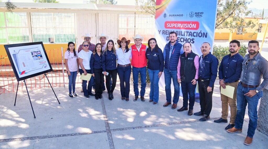 Rehabilitan escuela primaria en Nuevo Ideal; Esteban Villegas fortalece la infraestructura educativa en los municipios