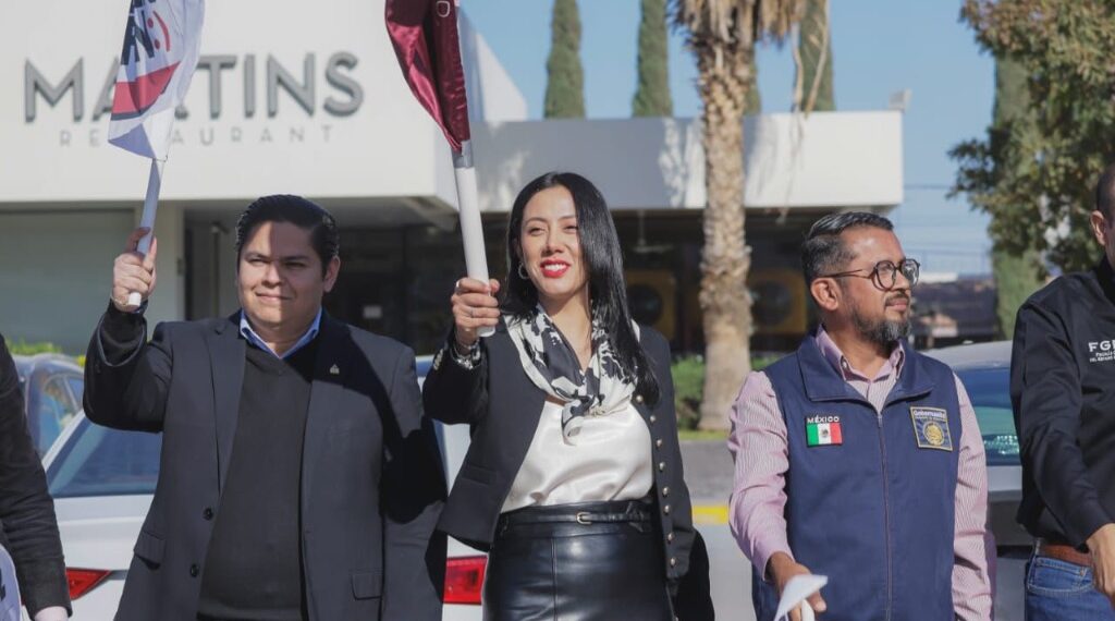 Betzabé Martínez da banderazo de salida al operativo por el Buen Fin