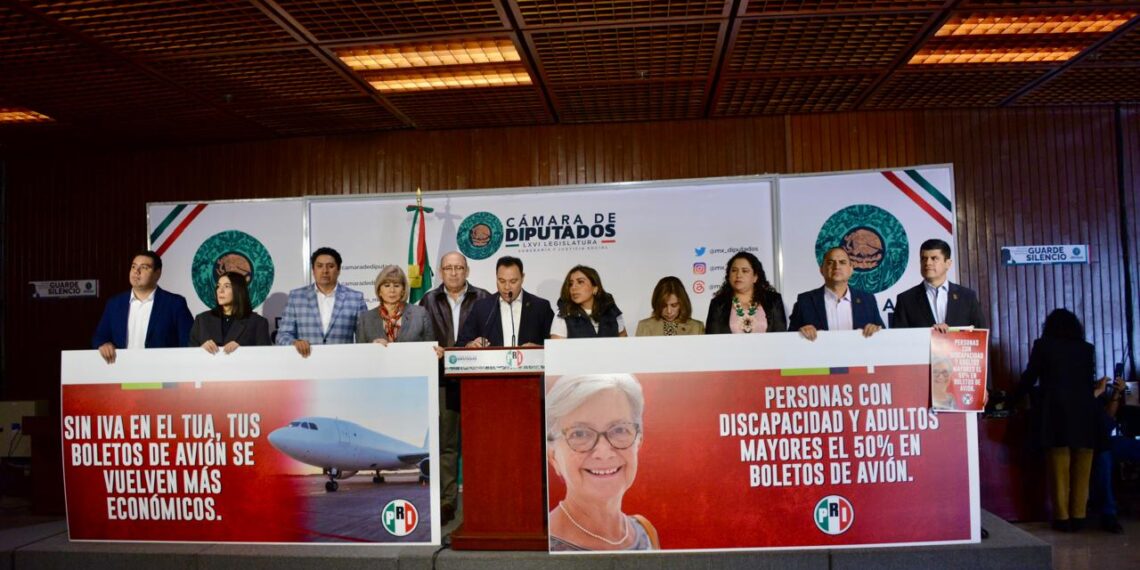 DIPUTADO DEL PRI ARTURO YÁÑEZ PROPONE ELIMINAR IVA EN LA TARIFA DE USO DE AEROPUERTOS PARA REDUCIR COSTOS DE VUELOS