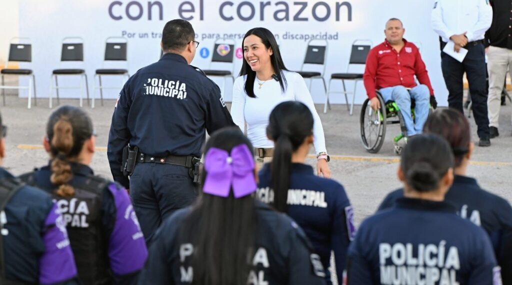 En Gómez Palacio la seguridad se construye con profesionalismo, pero también con corazón: Betzabé Martínez