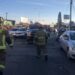 Tras explosión, realizan operativo de revisión en comercios externos de la Central Camionera