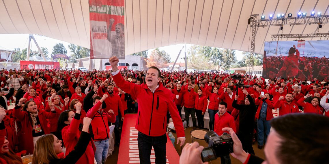 Con Esteban, el PRI Durango seguirá poniendo ejemplo en México; desde hoy construimos 2027