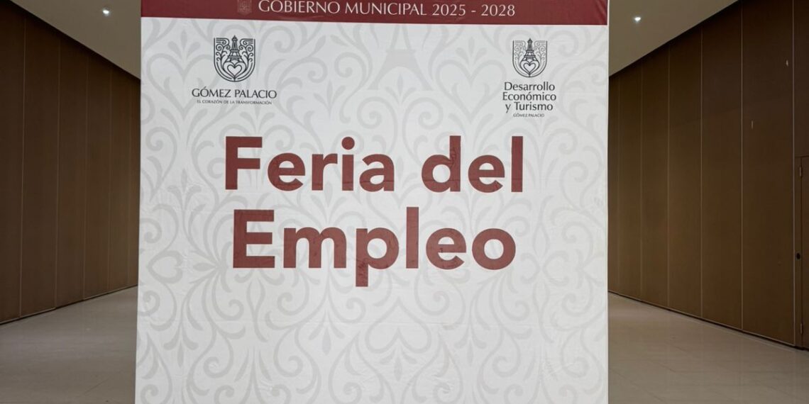 Todo listo para la Feria de Empleo 2026 en la Expo Gómez Palacio