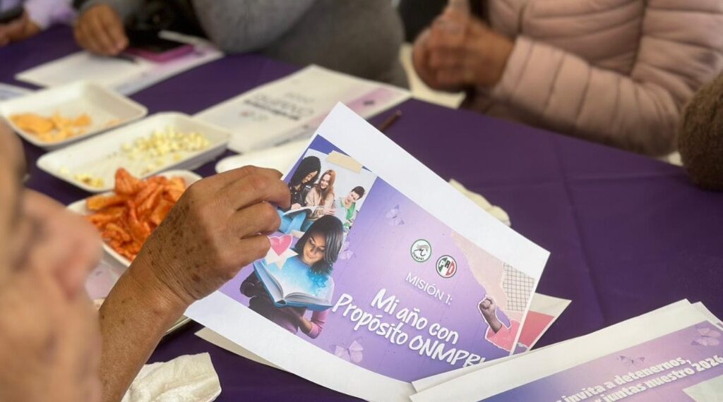 ONMPRI Durango fortalece el trabajo con mujeres en Nuevo Ideal: Pamela García