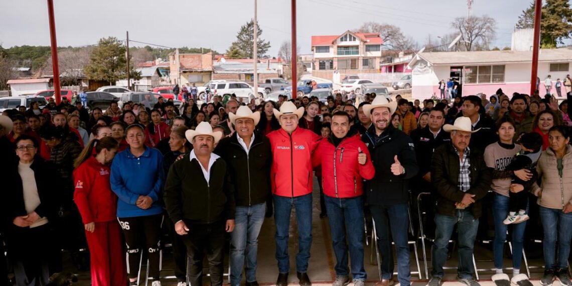 Esteban Villegas anuncia remodelación de la Plaza Principal de La Ciudad, Pueblo Nuevo