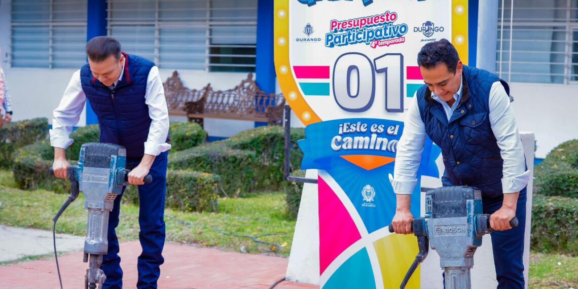 Con 100 mdp Esteban y Toño arrancan Rally de obras del Presupuesto Participativo.