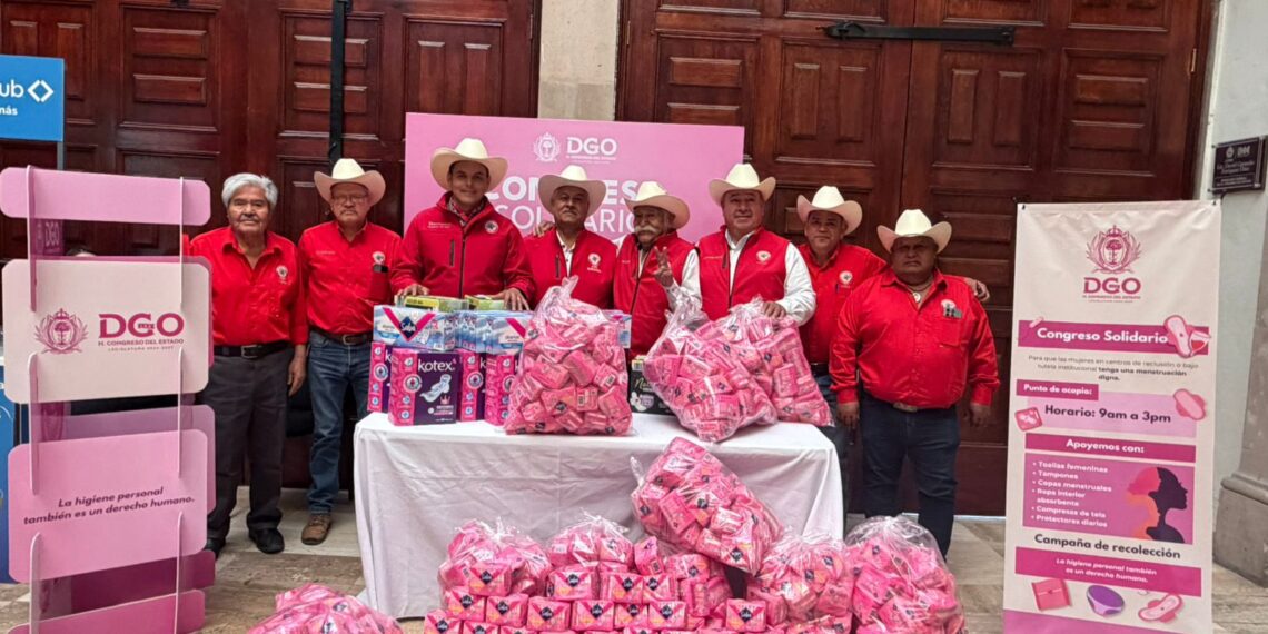 Toño Morales y la CNC respaldan iniciativa del Grupo Parlamentario del PRI en favor de la salud menstrual de la mujeres