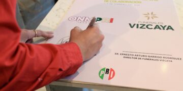ONMPRI Estatal Durango firma convenio de colaboración con Casa Funeraria Vizcaya: Pamela García