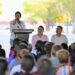Betzabé cumple a vecinos de Santa Rosa con nueva pavimentación