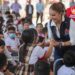 Más niñas y niños de Gómez Palacio ya reciben desayuno caliente diario con comedores escolares equipados que lleva Marisol Rosso a las escuelas