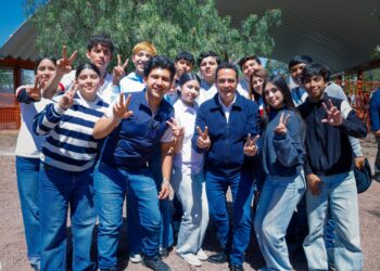 Toño Ochoa con el Presupuesto Participativo impulsa los sueños del CBTIS 89; “Área 51” ya es una realidad