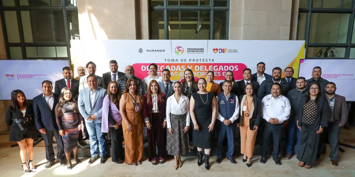Unidos por lo que más amamos: Marisol toma protesta y capacita a delegados del DIF para fortalecer la protección de la niñez en Durango