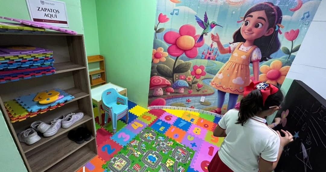 Gobierno de Gómez Palacio habilita estancia infantil en la Presidencia Municipal