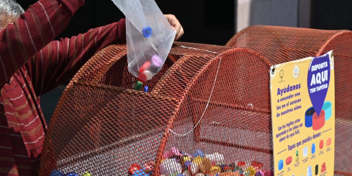 Convoca Gómez Palacio a estudiantes a recolectar tapas y cuidar el medio ambiente