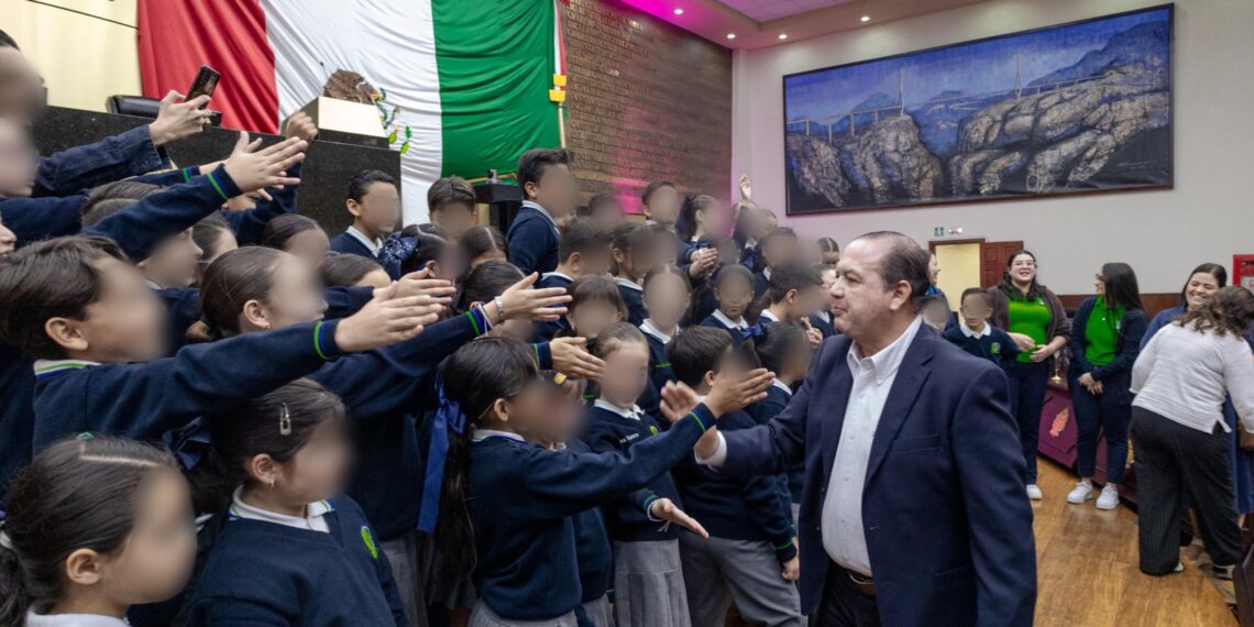 Crece el interés por el Parlamento Infantil; se suman niñas y niños de todo Durango.