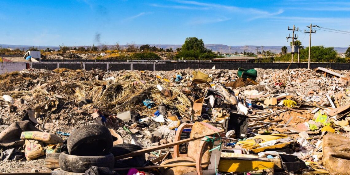 Clausuran basurero clandestino en Solares 20 de Noviembre tras denuncias ciudadanas