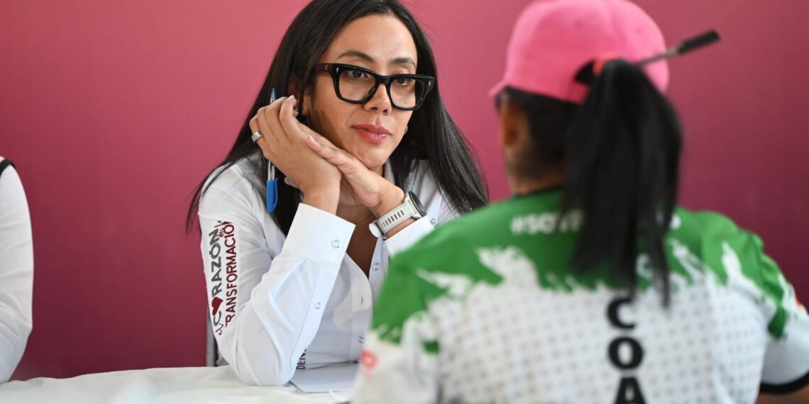 “Aquí estamos para servir”: Betzabé acerca gobierno y servicios a Las Huertas