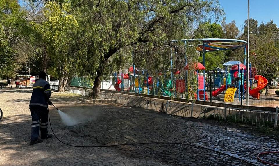 Adelantan inversión de 40 mdp para remozamiento de los parques de Durango