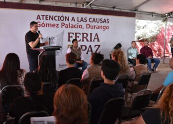 Jornadas por la Paz llegan a la colonia Miguel de la Madrid en Gómez Palacio