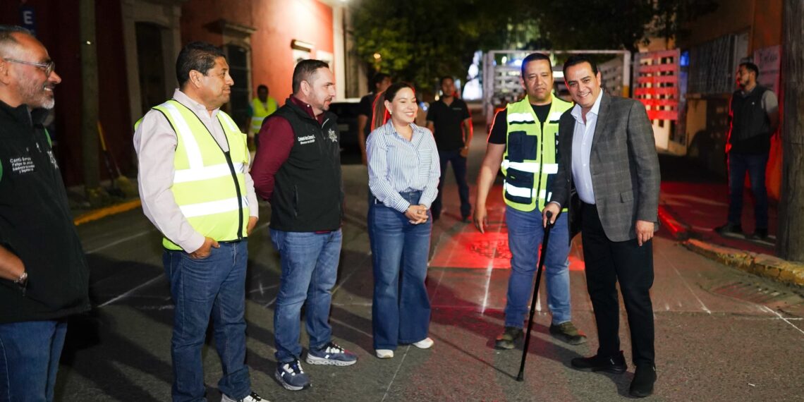 El peatón será prioridad en Centro Histórico; Toño Ochoa instruye mejorar acciones de movilidad