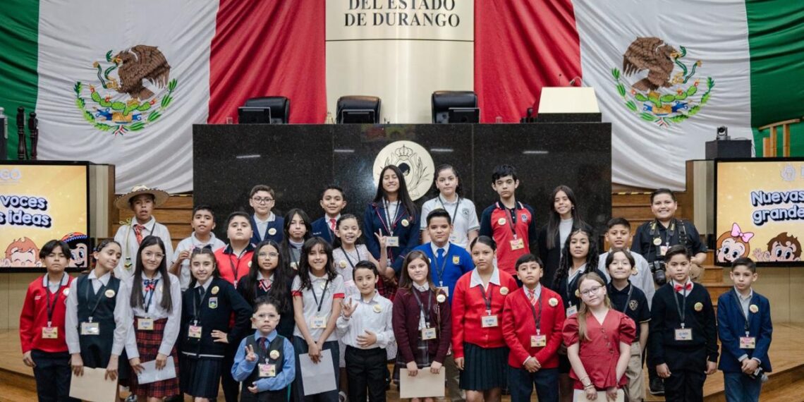 Se desarrolló el Parlamento Infantil 2026   Nuevas voces y grandes ideas en la máxima Tribuna de Durango
