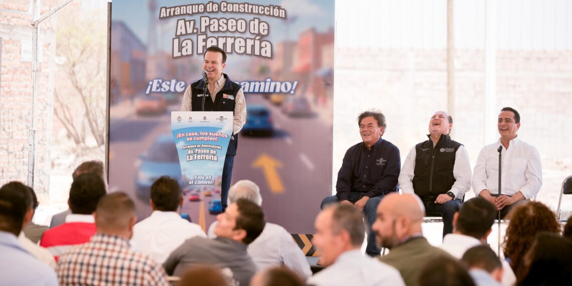 Valle Verde tendrá avenida nueva pavimentada: Paseo de la Ferrería arranca construcción con Esteban y Toño