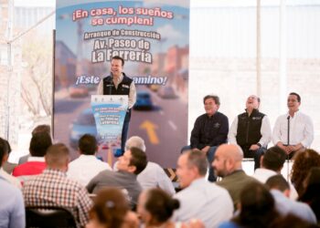 Valle Verde tendrá avenida nueva pavimentada: Paseo de la Ferrería arranca construcción con Esteban y Toño